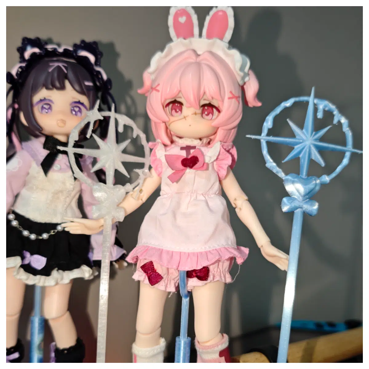 Starlight Wand BJD Prop Model 12 inch Scale Figure Collectible Anime Accessory