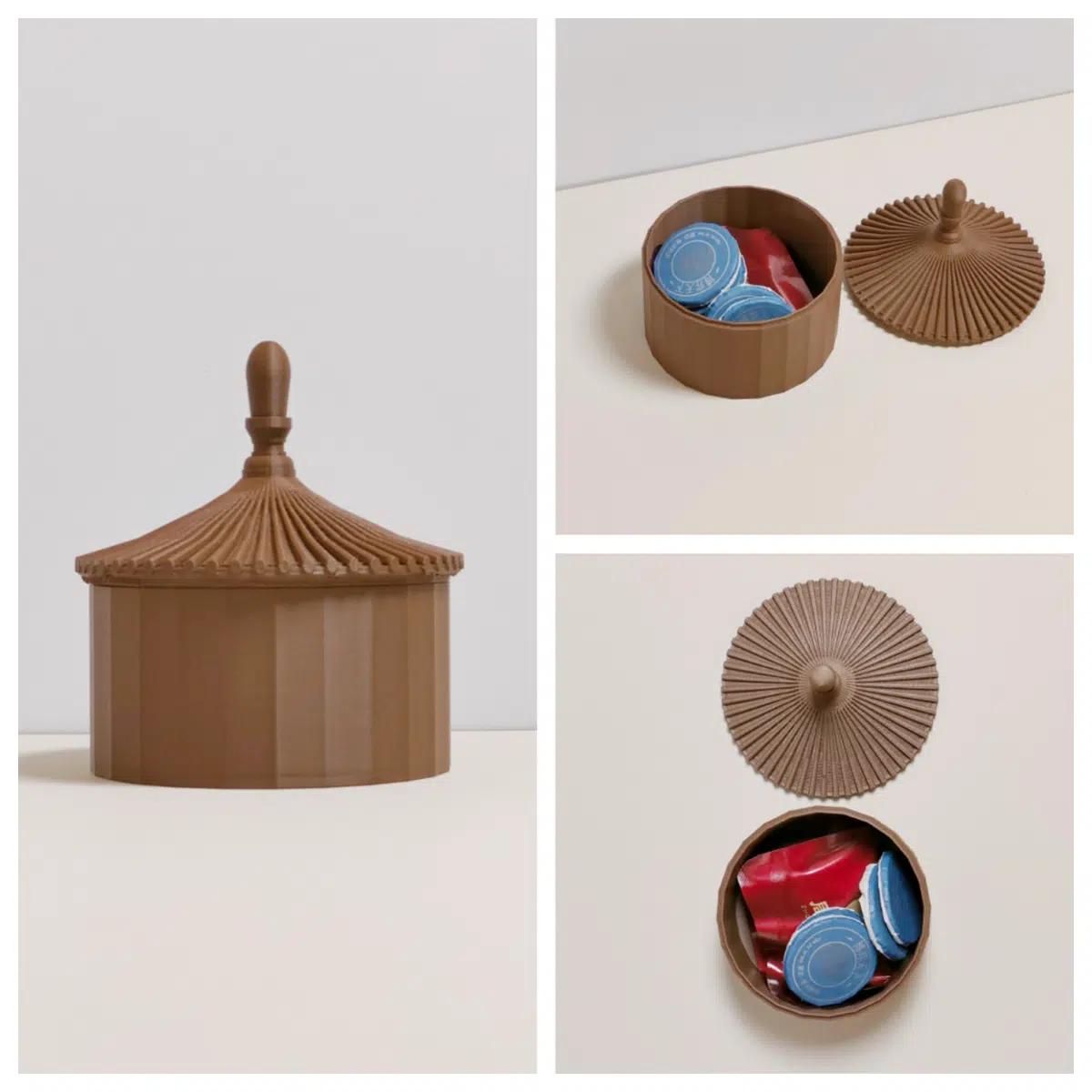 Storage Containers Rotating Lid Sealed Jars Multi Purpose Storage Boxes Kitchenware Storage Solutions Organizing Jars