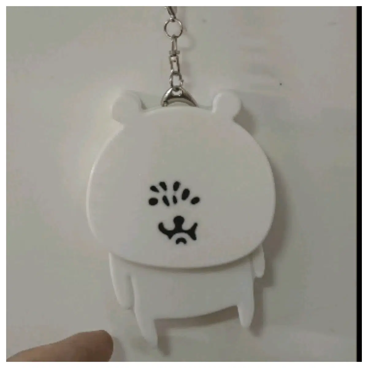 Self Mocking Bear Hanging Ornament Cute Decor Home Accent Birthday Gift Anime Accessory Plush Toy