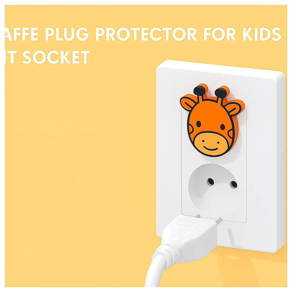 Childproof Outlet Protector Plug Adapter Wall Outlet Guard Safety Outlet Cover Protection