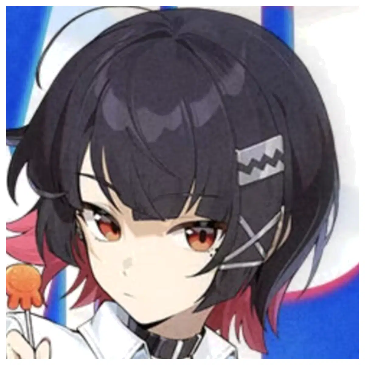 Absolute Zero Eiren Shark Girl Hair Clips Cosplay Accessories Anime Props Eiren Shark Headwear Zero Game Merchandise