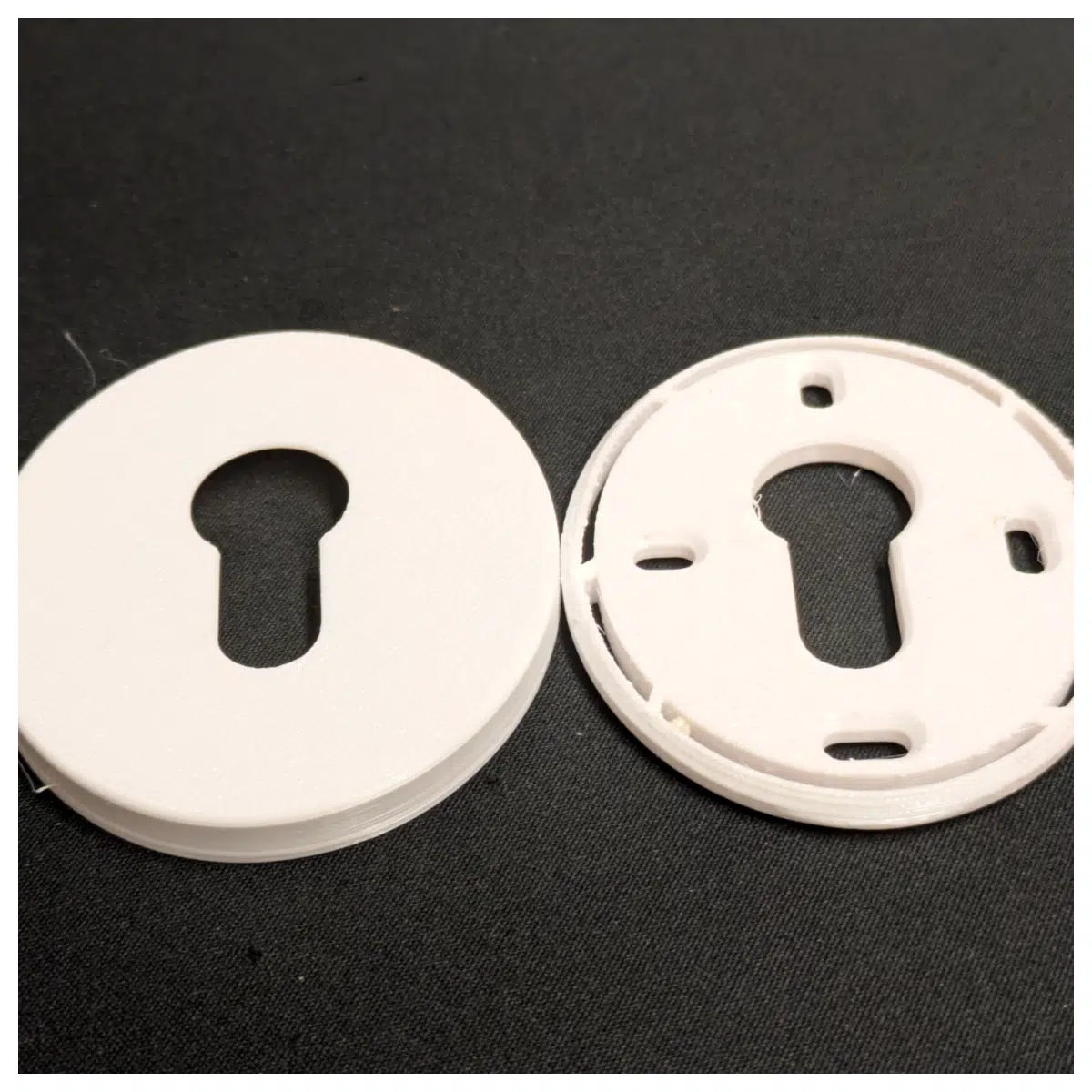 Yale Lock Cylinder Plate Decorative Panel Lock Cylinder Accessories Replacement Plate Lock Decoration Lock Housing