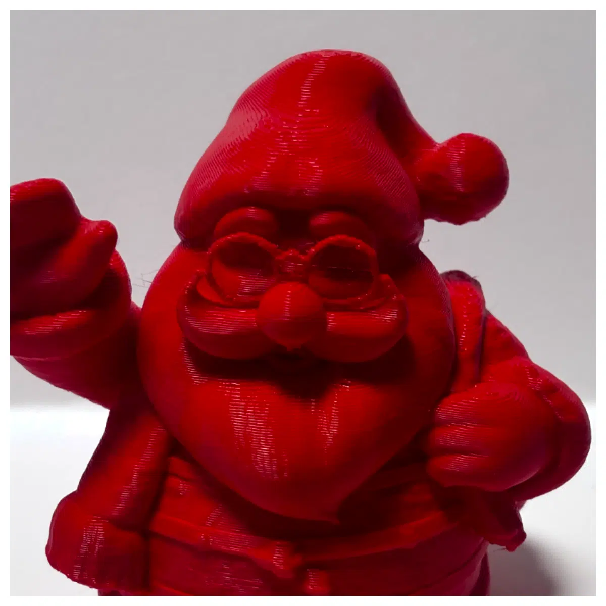 Santa Claus Statue Decorative Figure Christmas Ornament Festive Gift Holiday Decoration Scene Model