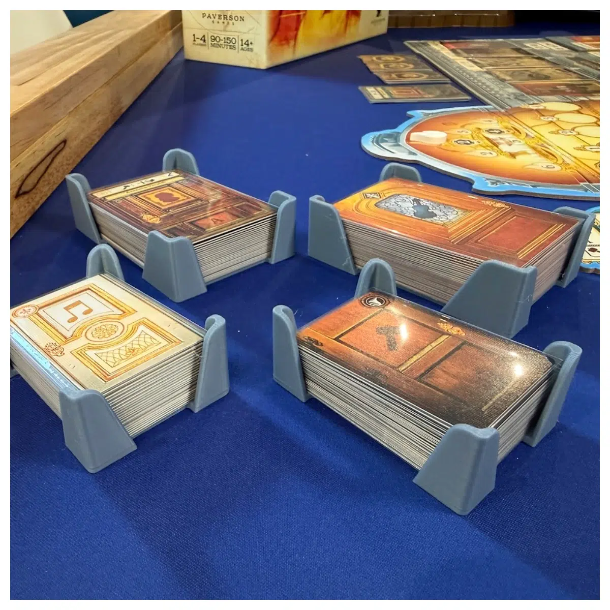 Card Game Organizer Box Card Storage Box for Tabletop Games Card Game Accessory Storage Convenient Card Organizer