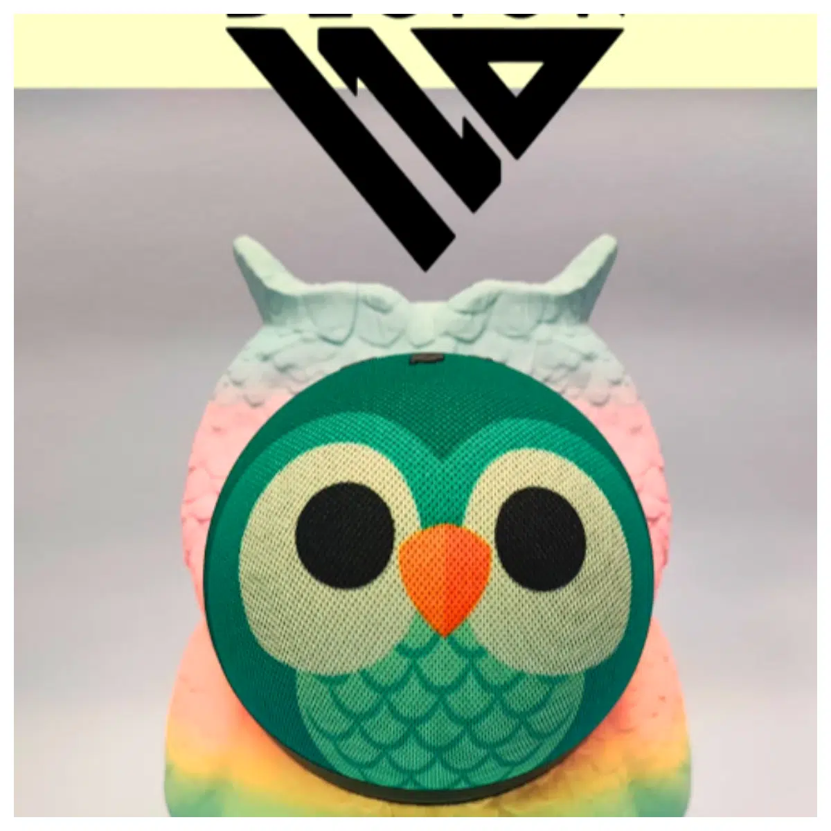 Standing Owl Echo Dot Holder Smart Home Speaker Stand Phone Stand Desktop Holder Vertical Support