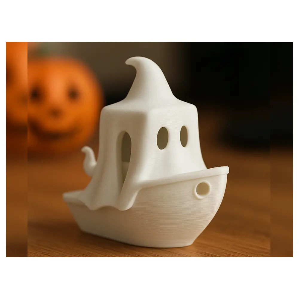 Benchy Ghost Halloween Special Edition Toy Model Figure Character Collectible Repair Parts