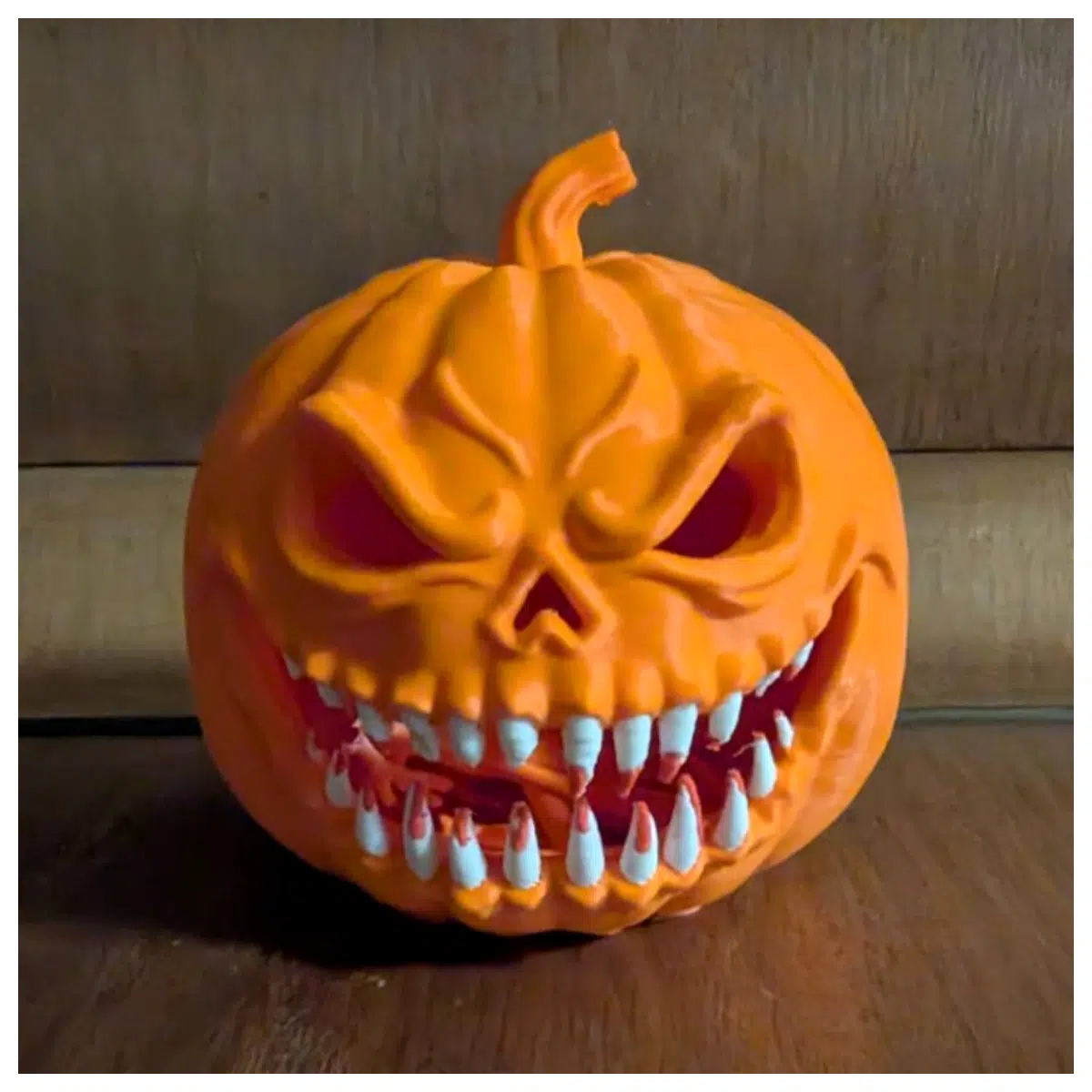 Halloween Lantern Horror Decoration Creative Halloween Party Supplies Orange Fixture