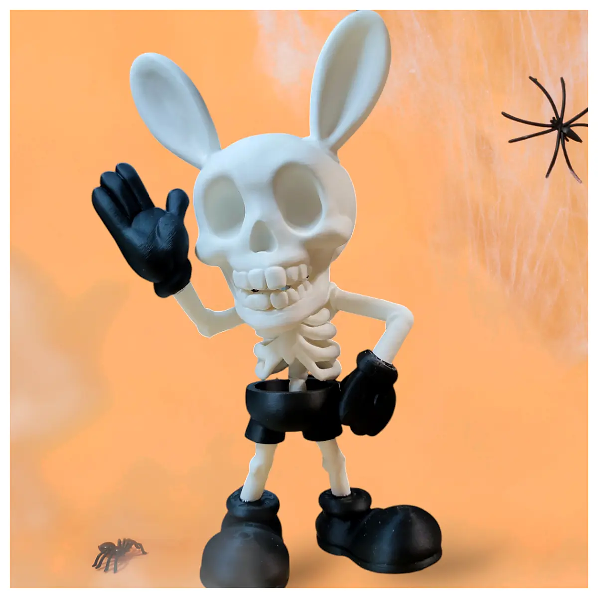 3D Printed Skeleton Halloween Decoration Print Model Toy Festive Gift