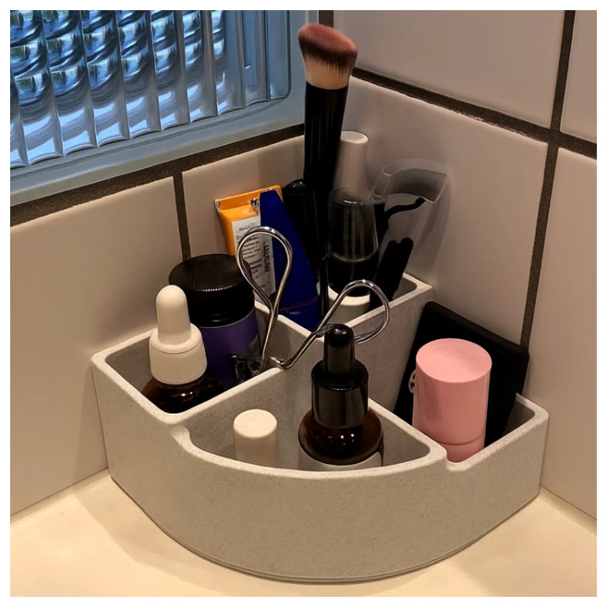 Corner Organizer Declutter Space Multi Functional Shelves Home Kitchen Bathroom Storage Box Storage Tool Accessories