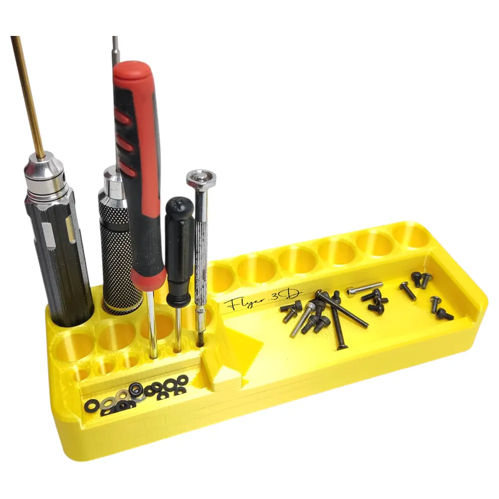 RC Tool Organizer Box Parts Storage Repair Toolbox Automotive Accessories Storage Solutions