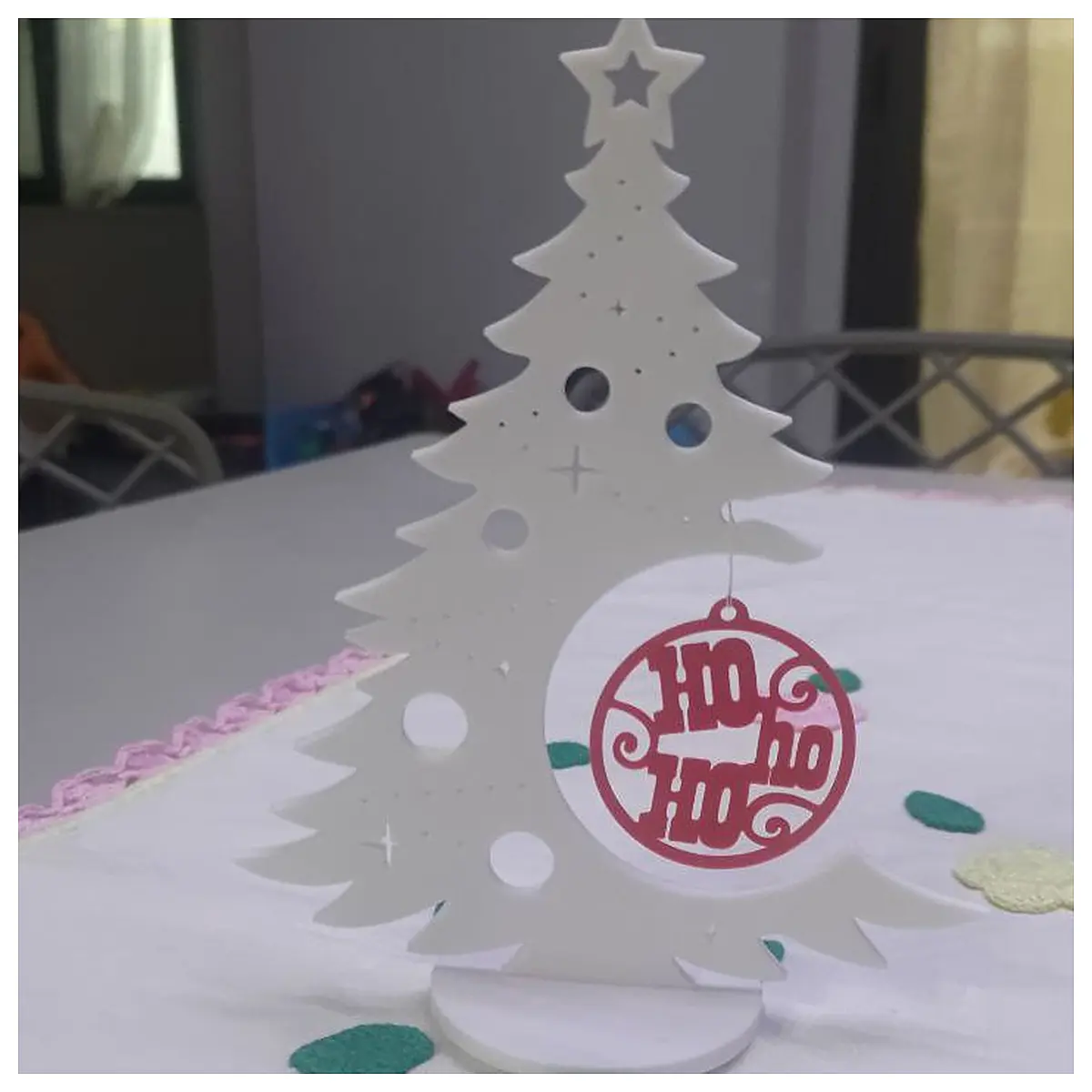 Christmas Tree Decorations Table Decor Festive Holiday Decorations Christmas Gift Christmas Display