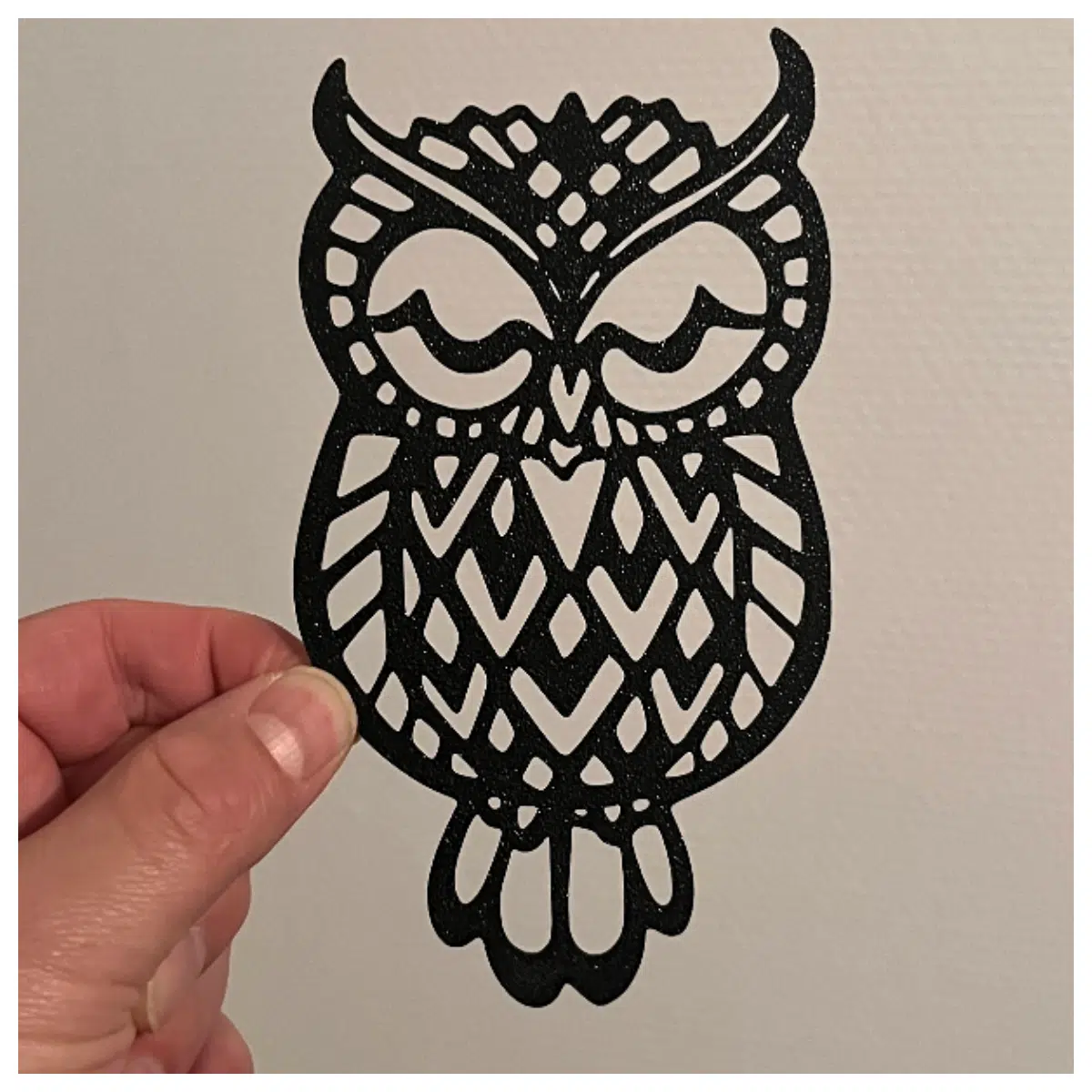 Wall Decor Owl Painting Hanging Decor Bird Decoration IoT Art Wall Art