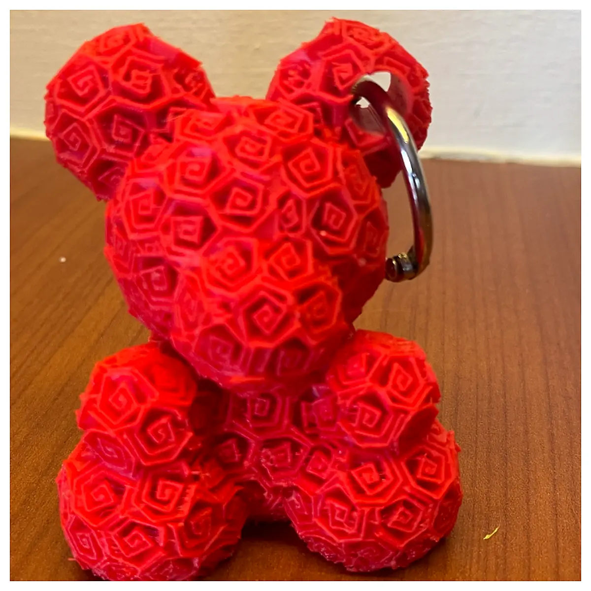 Rose Bear Keychain Nozzle 04mm Universal Rose Bear Parts Keychain Accessories Repair