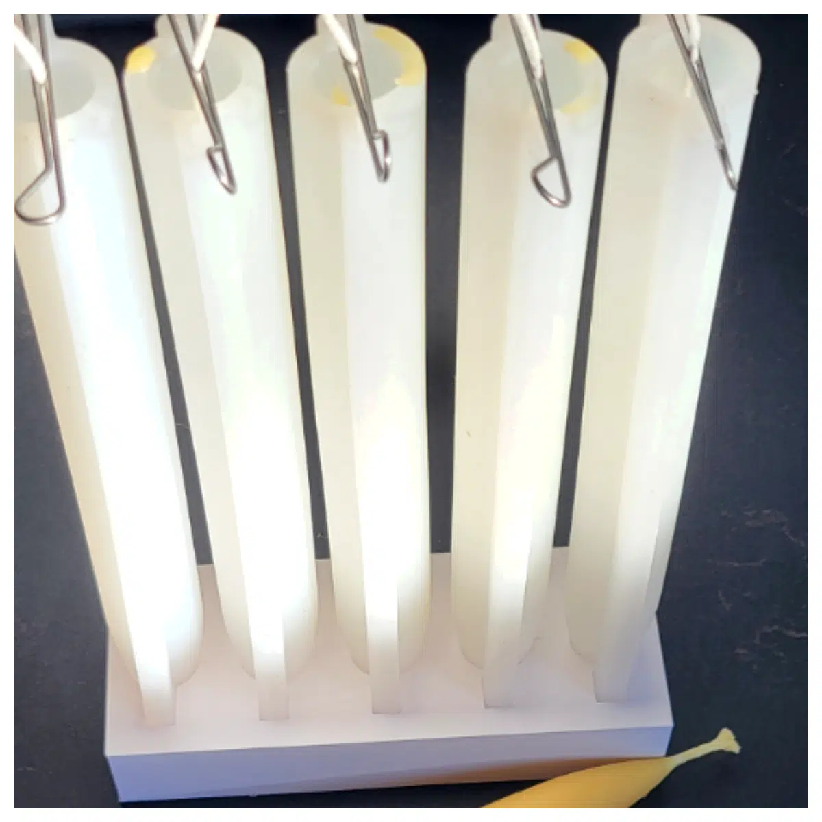 Silicone Candle Molds Support Stand Holder DIY Candle Making Accessories Silicone Support Molds Direct Sales