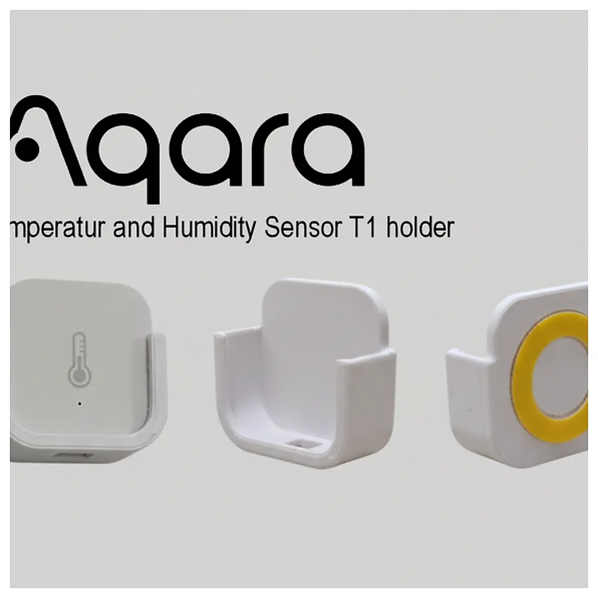 T1 Temperature Sensor Wall Mount Bracket Adhesive Sticker Installation Accessories Sensor Bracket Smart Home