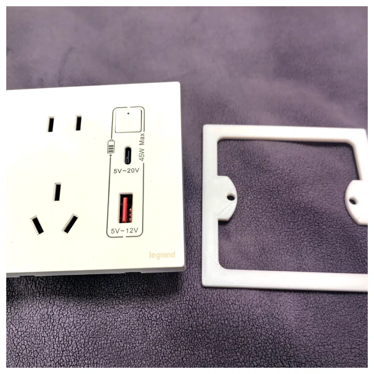 Thin AC Charger Pads Elevation Feet Phone Stand Support Base Mobile Accessory