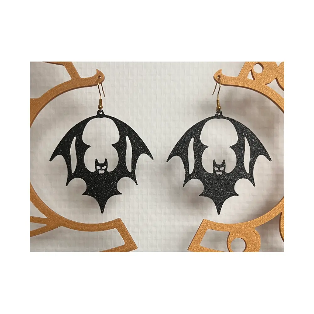 Bat Earrings Creative Earrings Unique Earrings Elegant Earrings Fashion Earrings Black Earrings Style Earrings