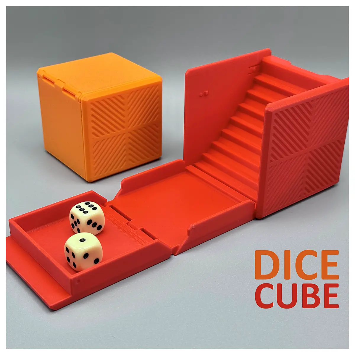 Dice Cube Dice Tower Print Design Dice Models Tabletop Games Toy Dice Accessories