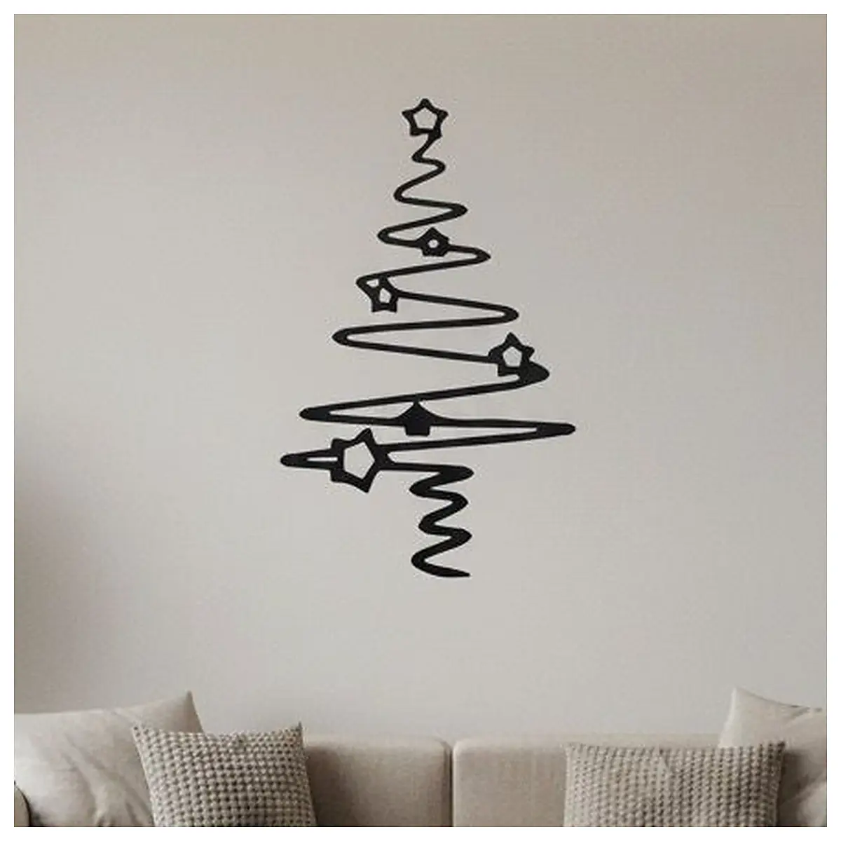 Wall Mounted Christmas Tree Decorations Christmas Tree Holder Festive Decor Christmas Gift Multifunctional Support