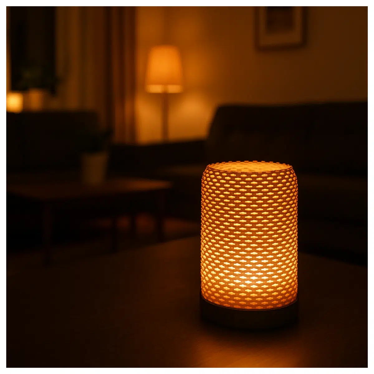 Waffle Decorative Lighting Fixture Creative Living Room Bedroom Modern Minimalist Lighting Decor
