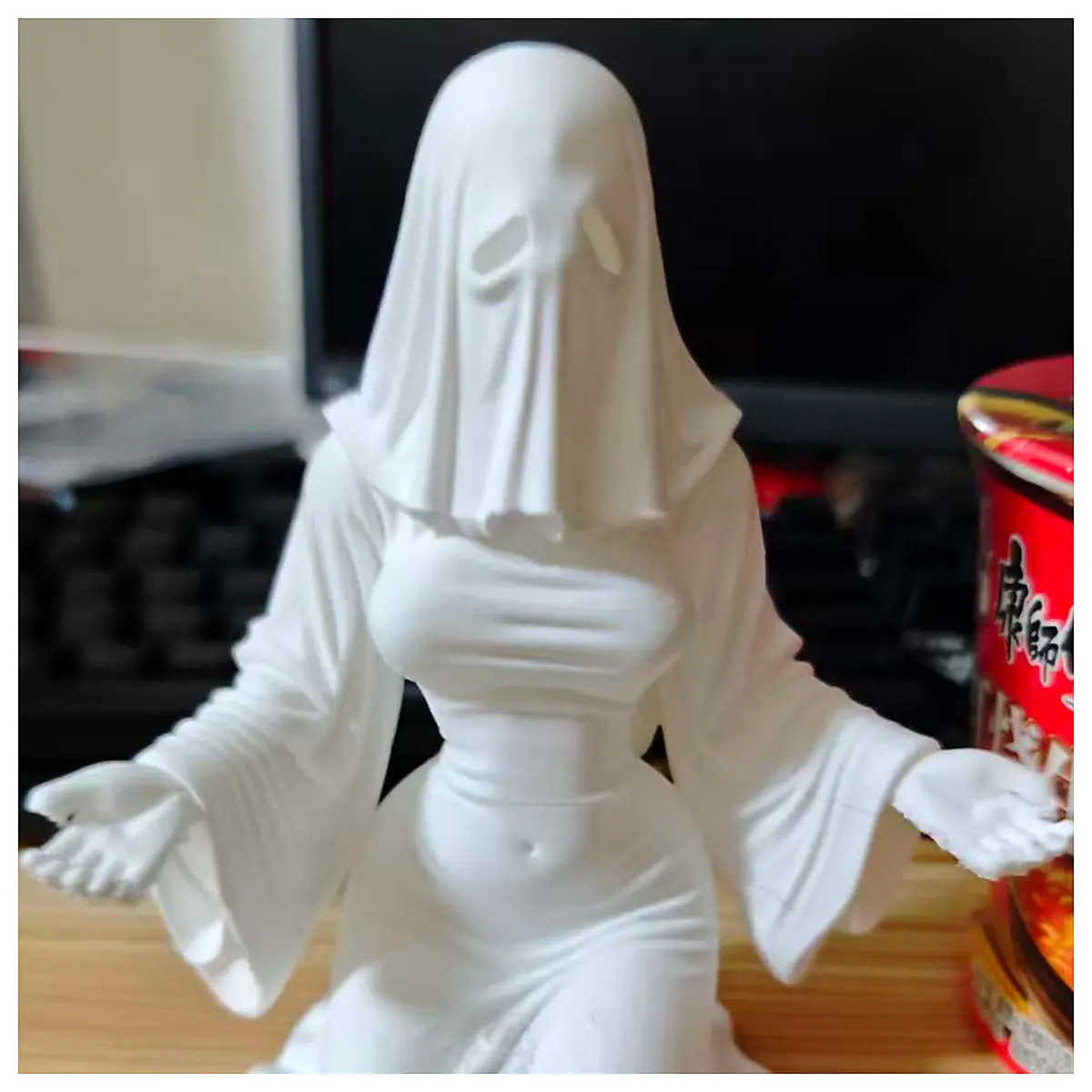 Ghost Daughter Hug Toy Doll Roleplay Anime Figure Collectible Ghost Daughter Accessories Gift