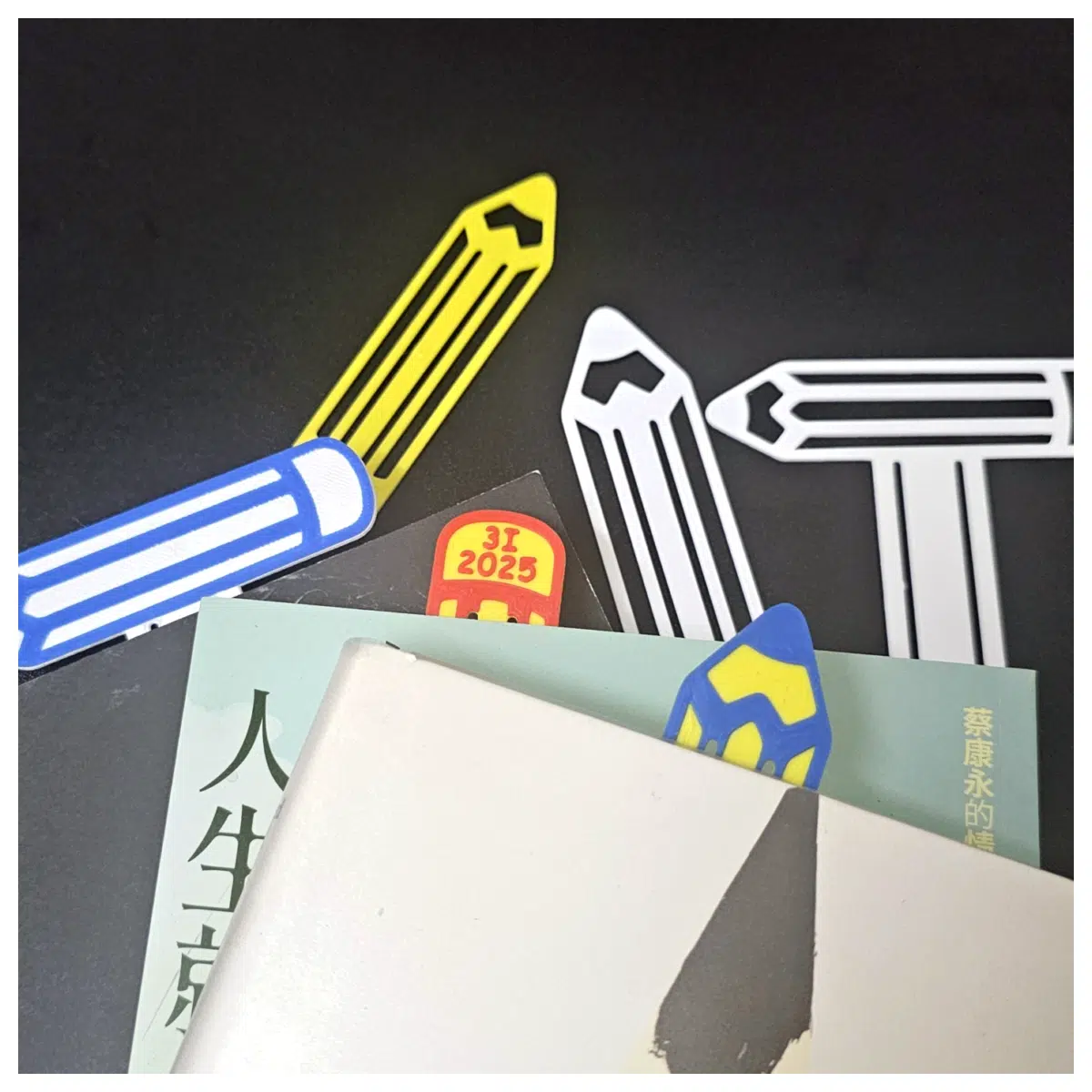 Pen Shaped Bookmark Creative Bookmark Student Gift Memorial Gift Pen Tip Bookmark Paper Bookmark Decorative Bookmark
