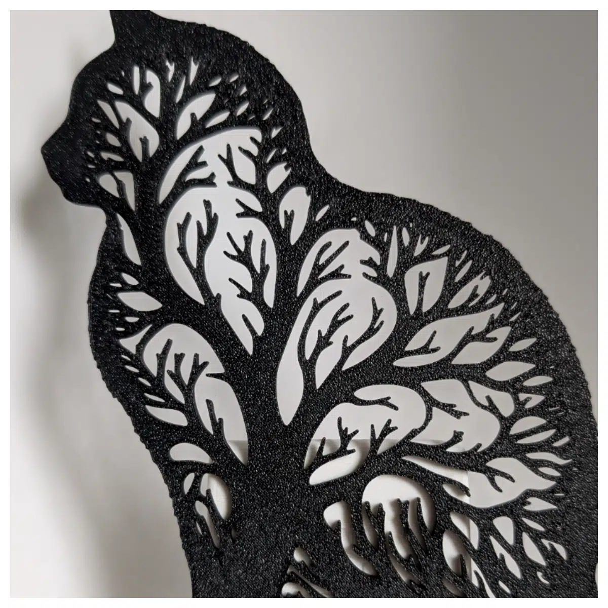 Wall Decor Cat Indoor Decoration Cute Cat Figure Living Room Bedroom Ornament Cat Wall Stickers Wall Decoration Art