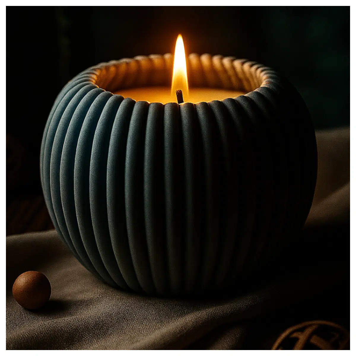 Modern Ripple Candle Stand Modern Ripple Glass Candle Holder Decorative Lighting Creative Lighting Candle Stand Parts Repair