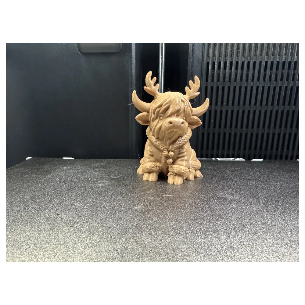 Christmas Decorations Highland Cow Festive Atmosphere Holiday Gift Christmas Tree Decor Party Supplies