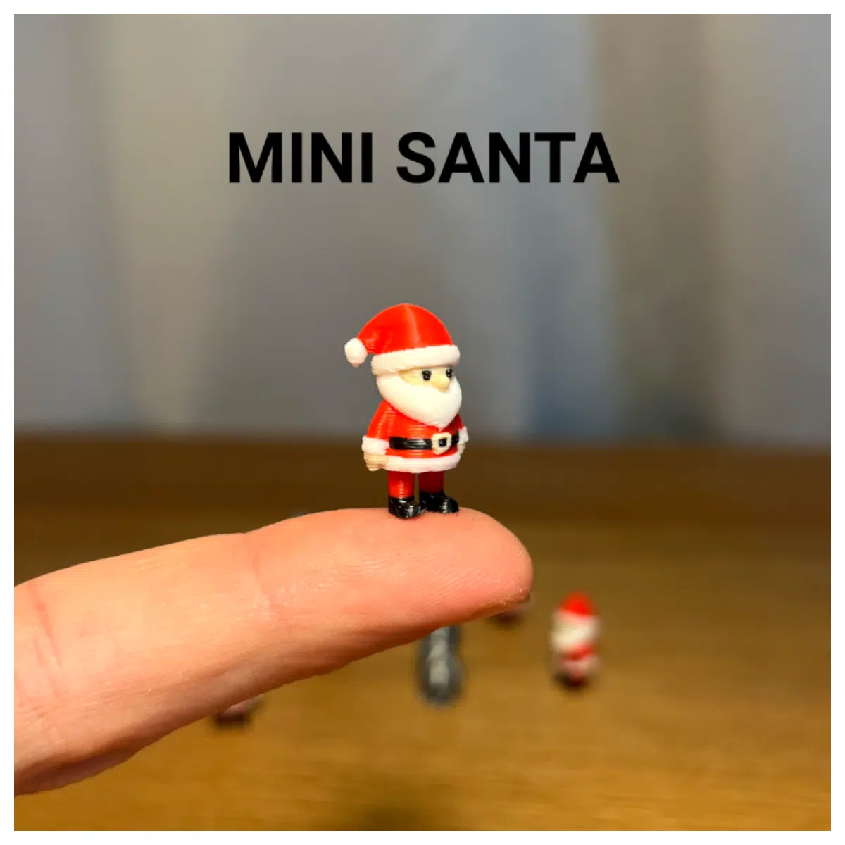 Miniature Santa Claus Decoration Small Christmas Gift Toy Festive Ornament Christmas Accessories Christmas Tree Mini Figure