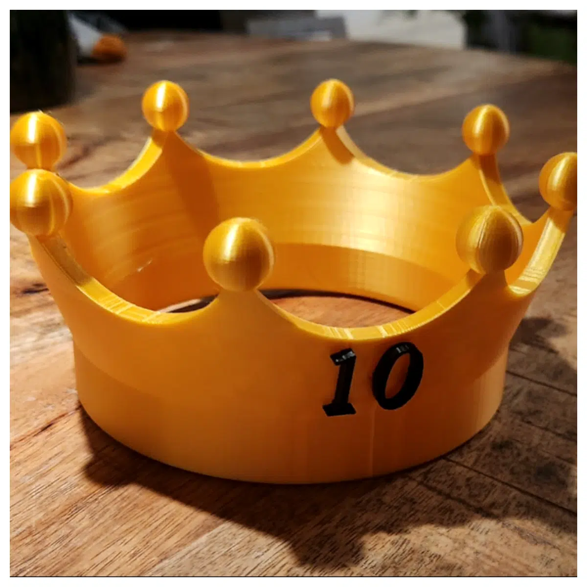 10th Birthday Crown Party Decoration Girls Birthday Gift Cake Crown Party Headwear Accessory
