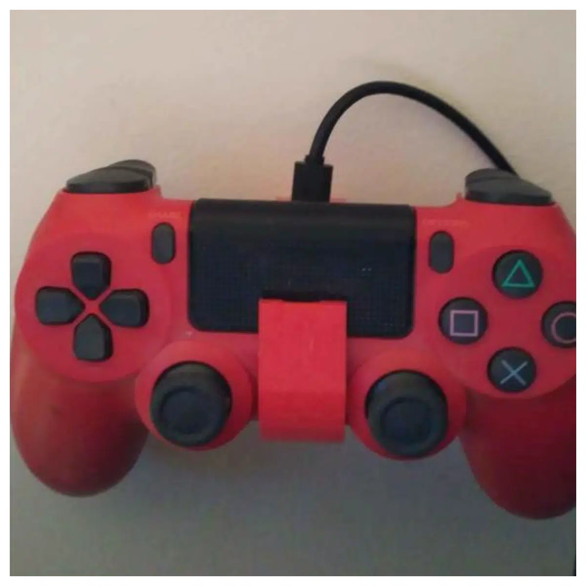 PS4 Controller Holder Wall Mount Bracket Simple Desktop Game Accessory Console Stand Easy Installation Controller Hanging