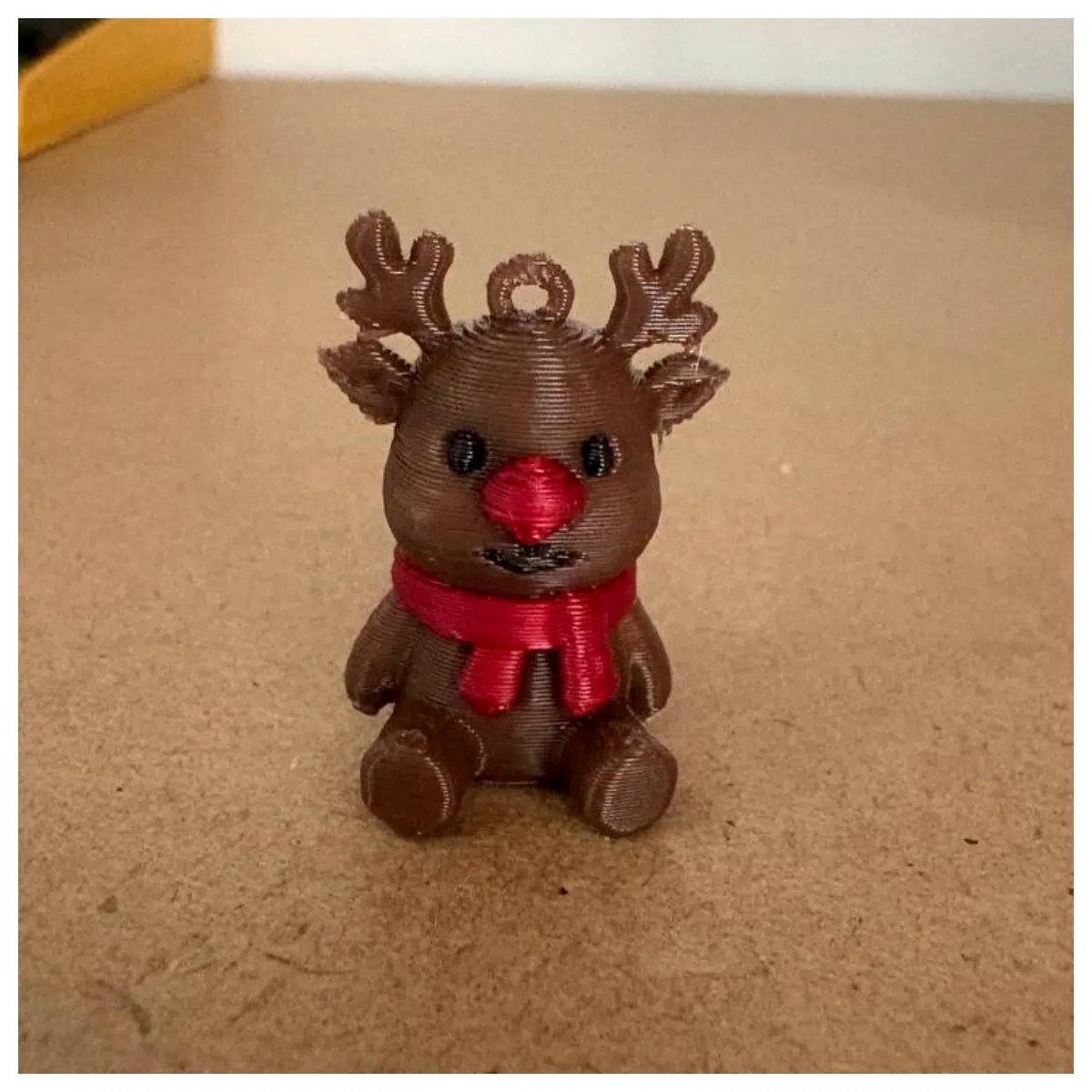 Christmas Deer Keychain Festive Decoration Christmas Ornament Holiday Gift Christmas Decor Small Ornament