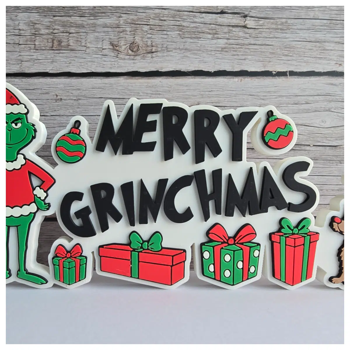 Christmas Jam Sign Decor Festive Gift Holiday Decoration Party Supplies Creative Gift