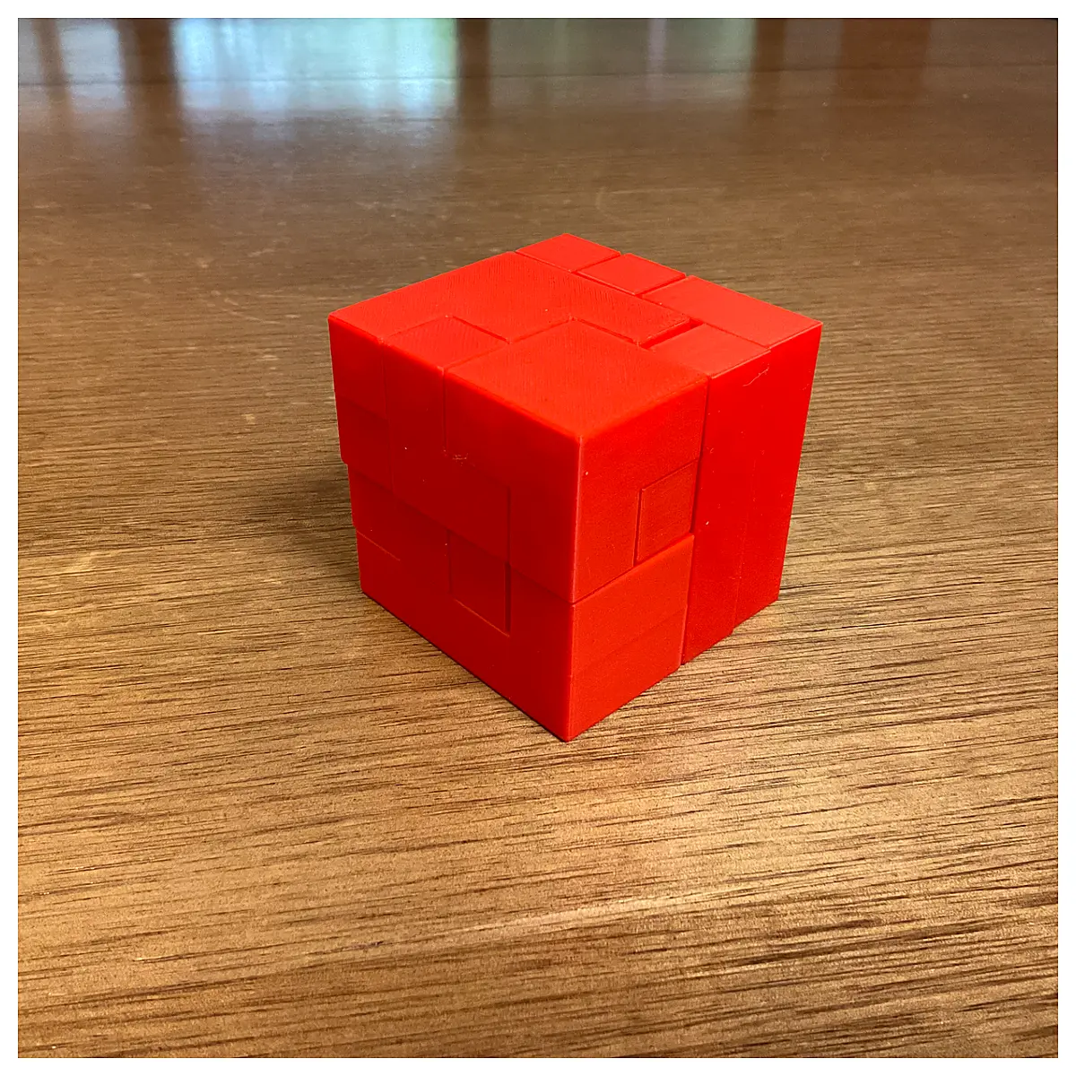 4x4 Interlocking Cube Puzzle Building Blocks Brain Teaser Puzzle Game Challenge