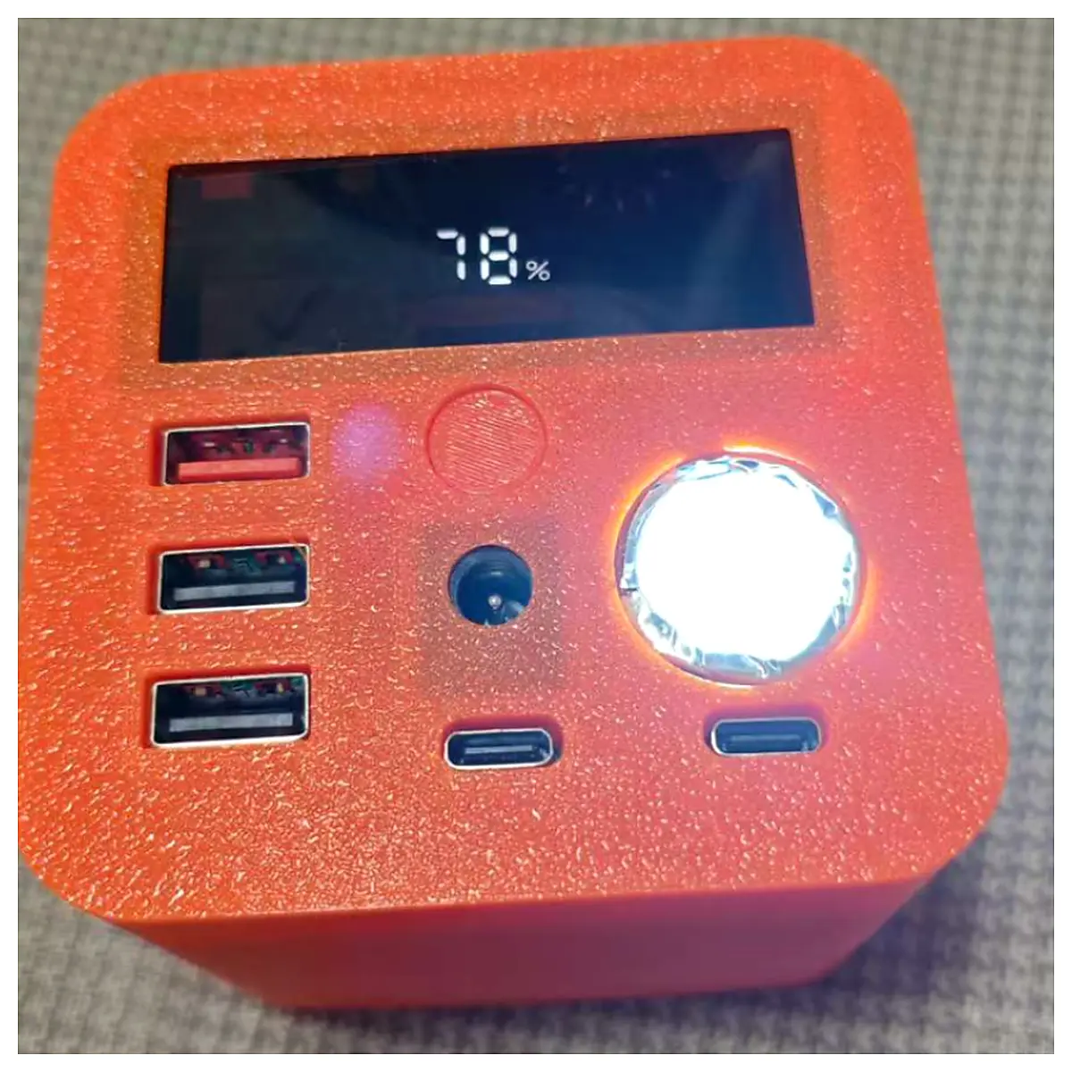 Camping Charger 3000mAh Portable Power Bank Flashlight Mobile Phone Charger Outdoor Accessories Under 70