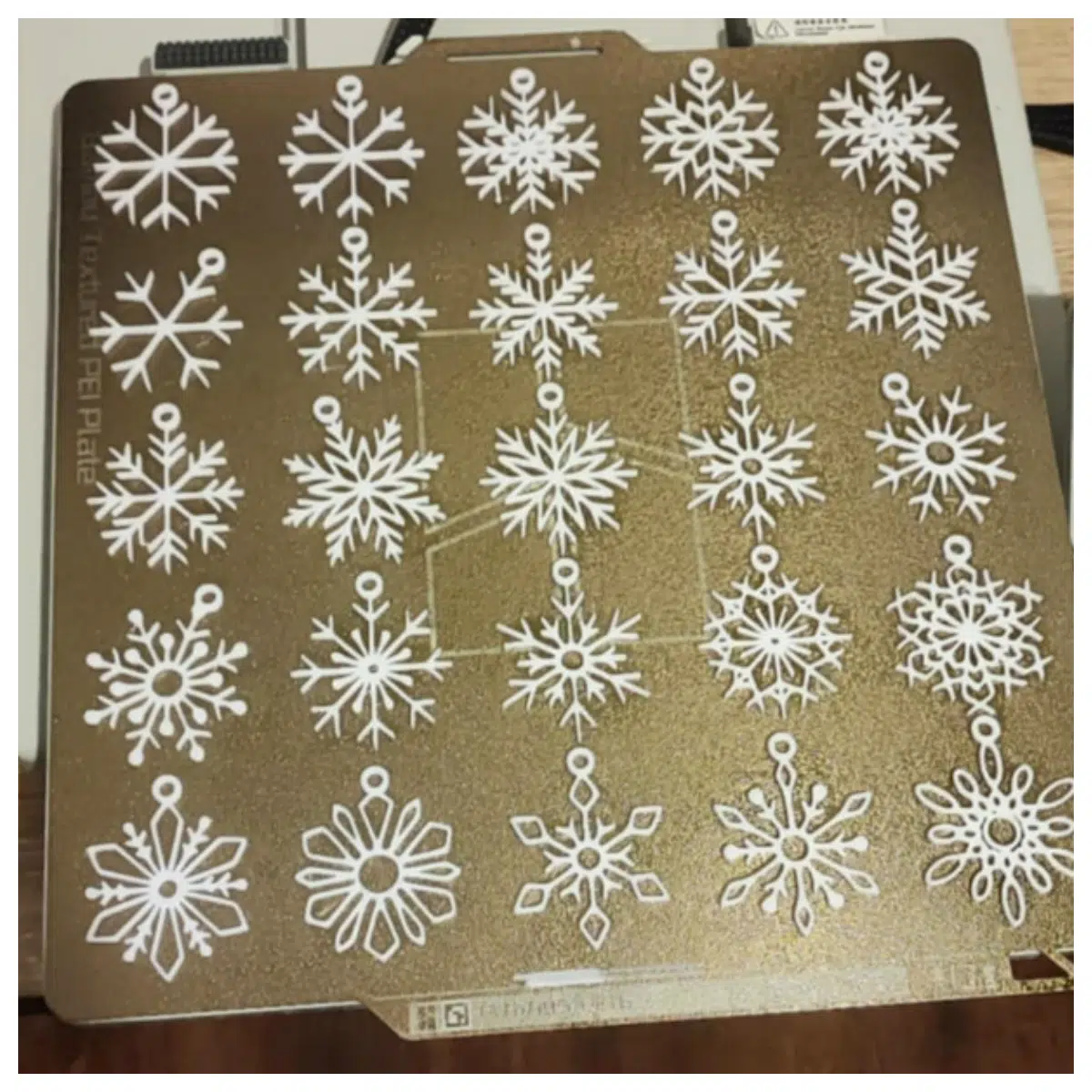 Christmas Snowflake Decorations Festive Party Supplies Christmas Tree Accessories Holiday Atmosphere Decoration Accessories
