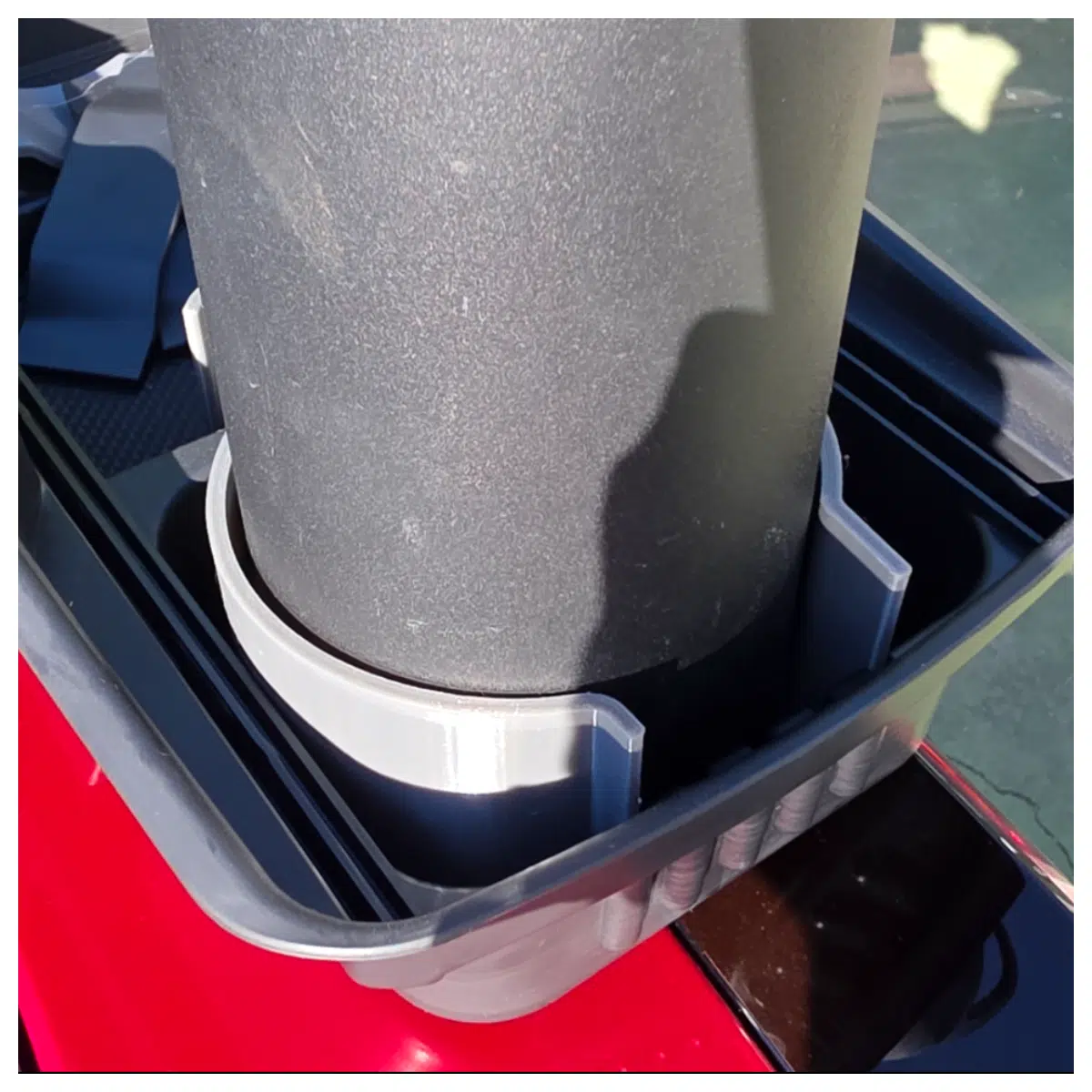 EVMODS Adjustable Cup Holder for Large Cups Coffee Mugs Stand Desk Mount Drink Holder Support