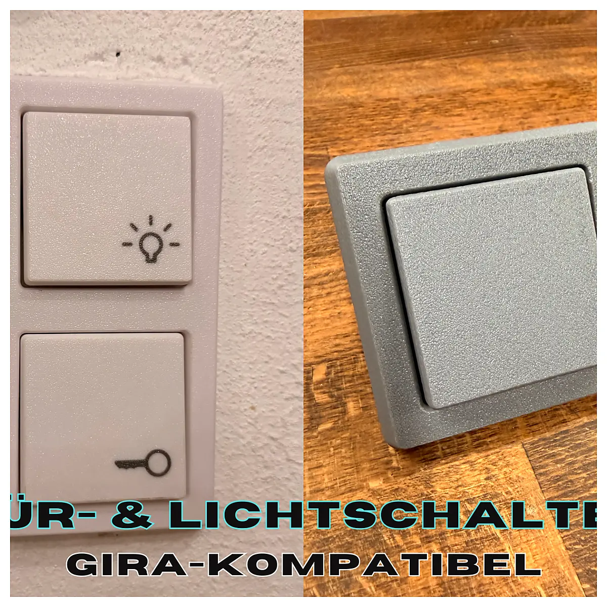 Smart Switch 2 Way 1 Way Compatible with Gira Door Switches Smart Home Switches Lighting Repair