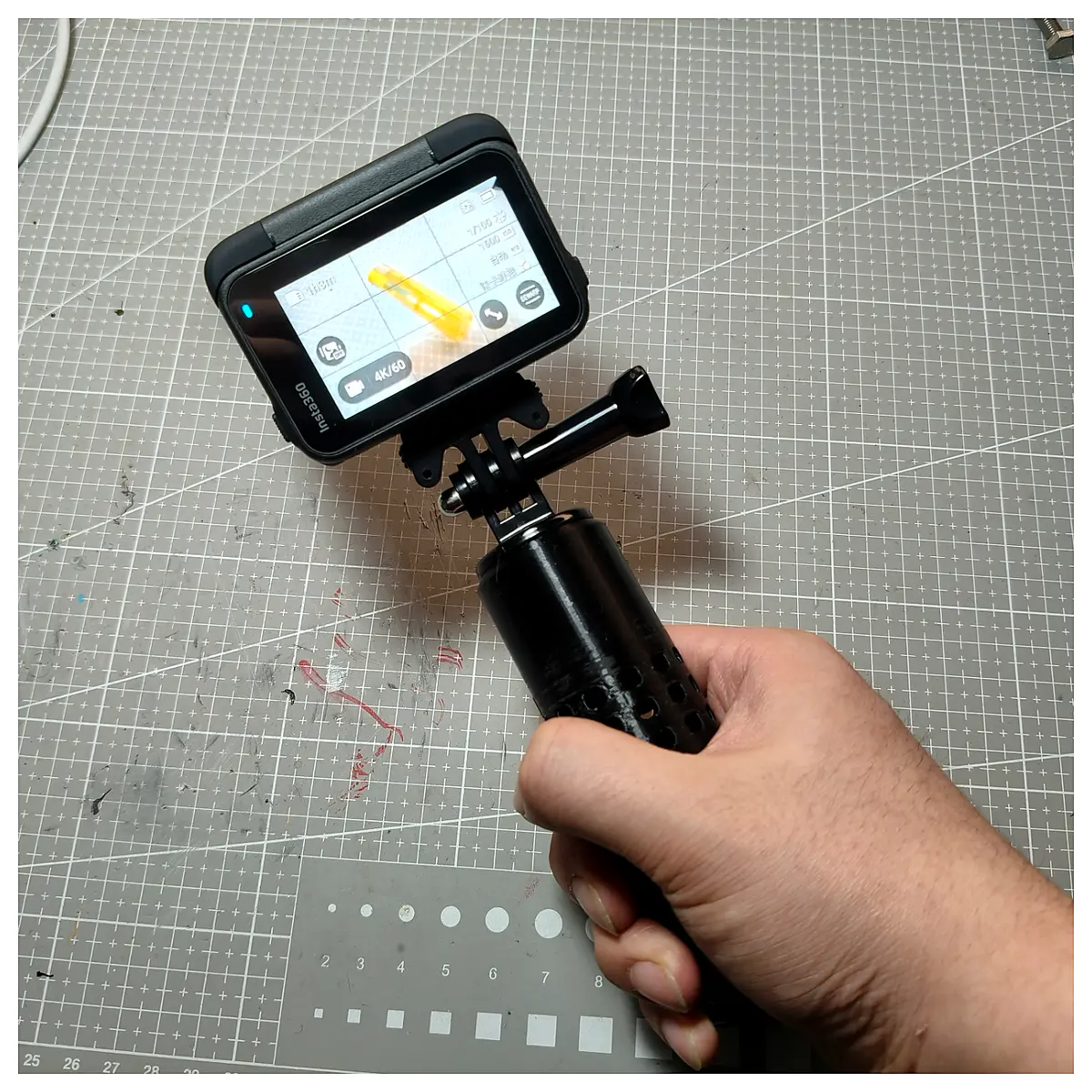 Action Camera Mount Holder Stabilizer Action Camera Accessories Camera Mount Installation Handheld Support