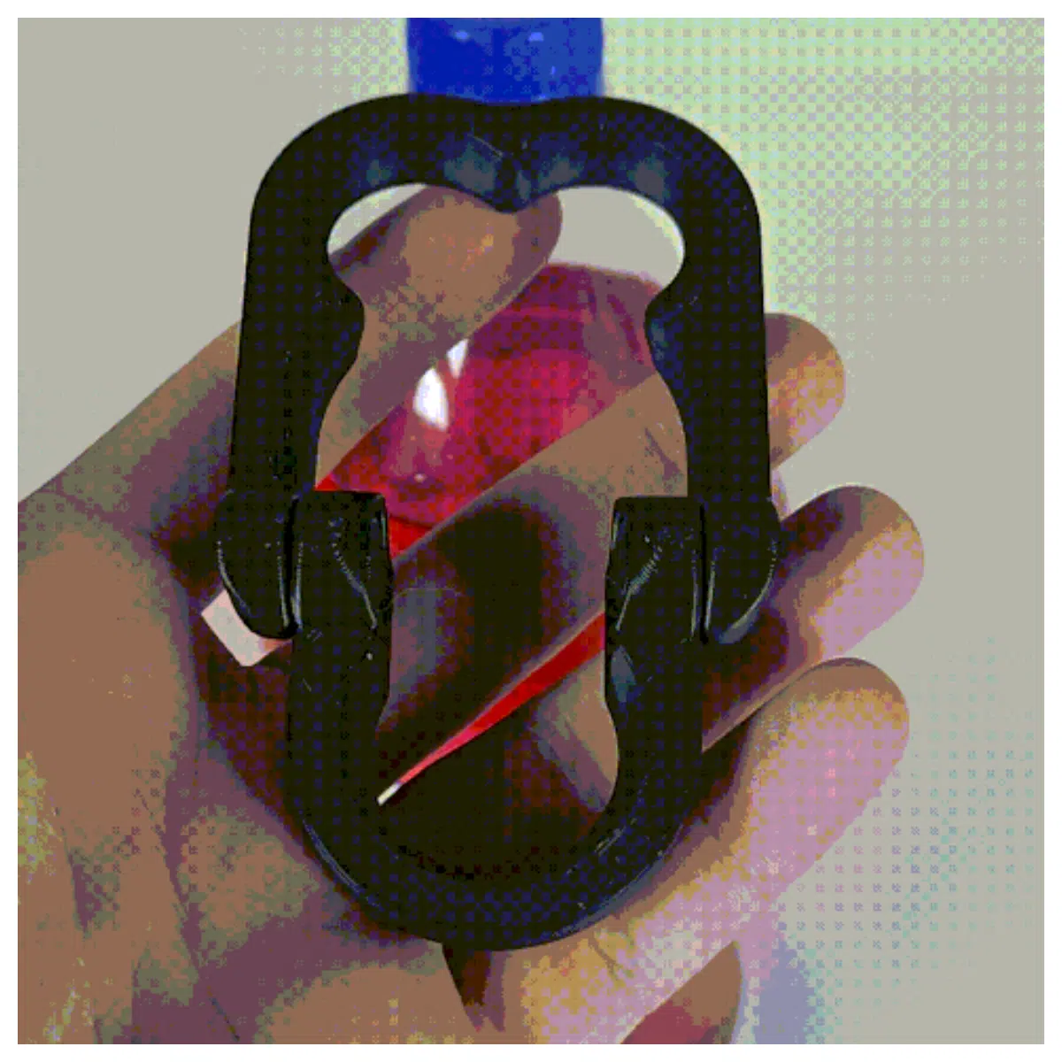 Soda Bottle Clip Ring Drink Bottle Wristband Creative Phone Ring Simple Fashion Jewelry Convenient Handy Wrist Accessory
