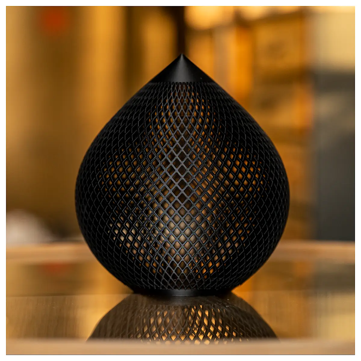 Water Droplet Sculpture Hollow Carving Art Fat Figure Decoration Home Accent Creative Ornament