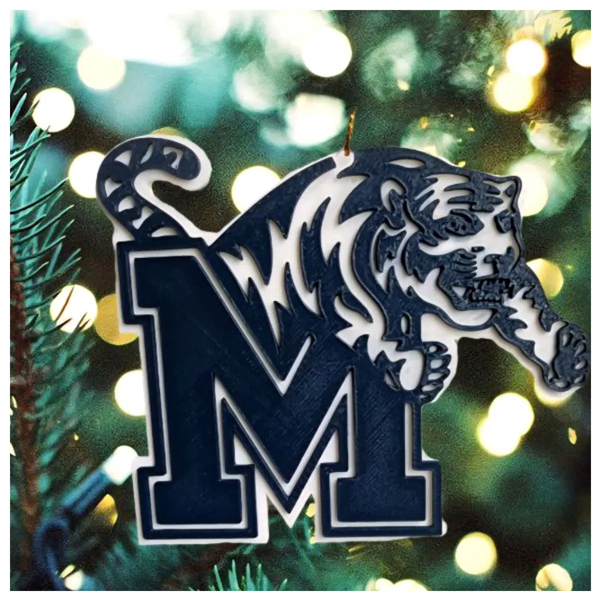 Grizzlies Christmas Ornaments Team Theme Holiday Decorations Christmas Gift Halloween Costume Grizzlies Gear