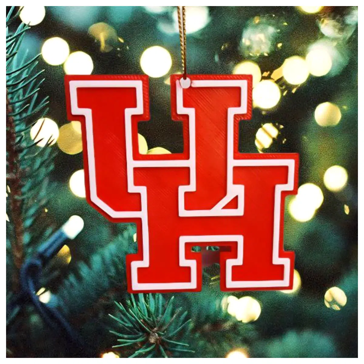 Houston Texans Christmas Decorations Plush Lion Ornament Christmas Tree Decoration Holiday Gift Festive Decor