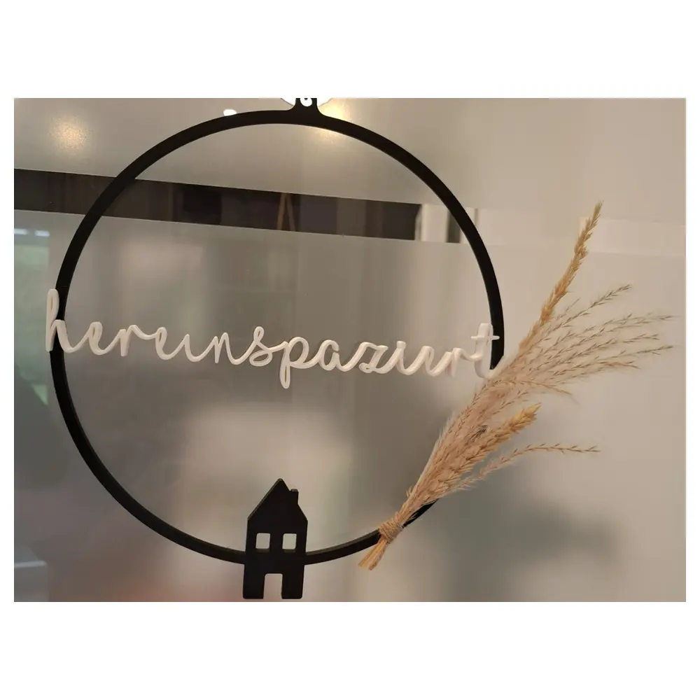 Wreath Welcome Wedding Party Decoration Flowers Ring Festival Celebration Flower Wreath Party Wreath