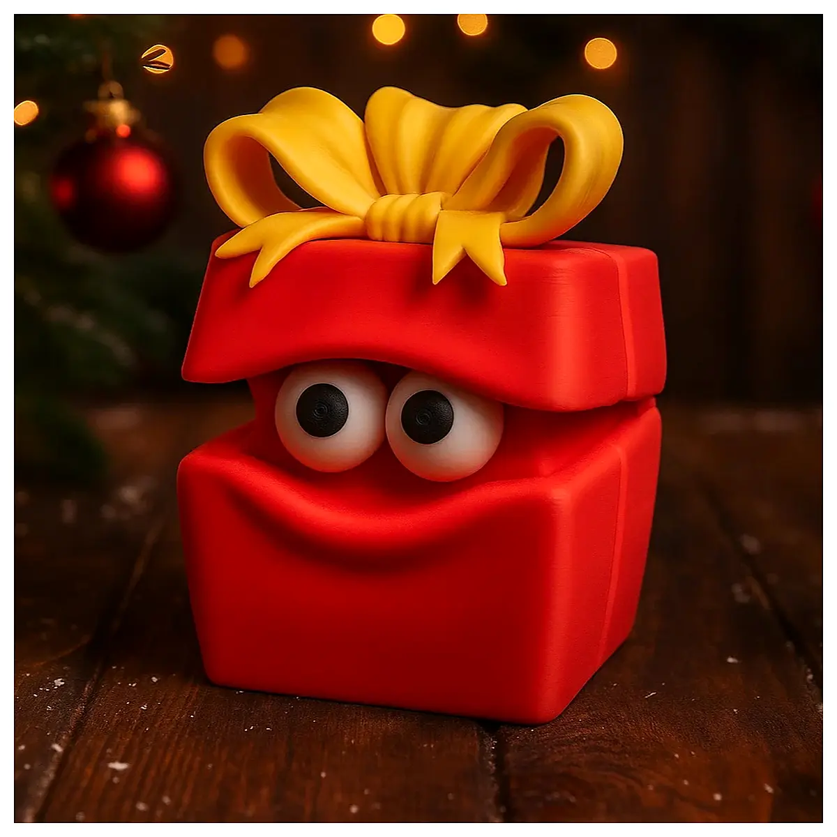 Novelty Gift Boxes Decorations Festive Christmas Ornaments Small Gift Boxes Holiday Decor Christmas Decorations