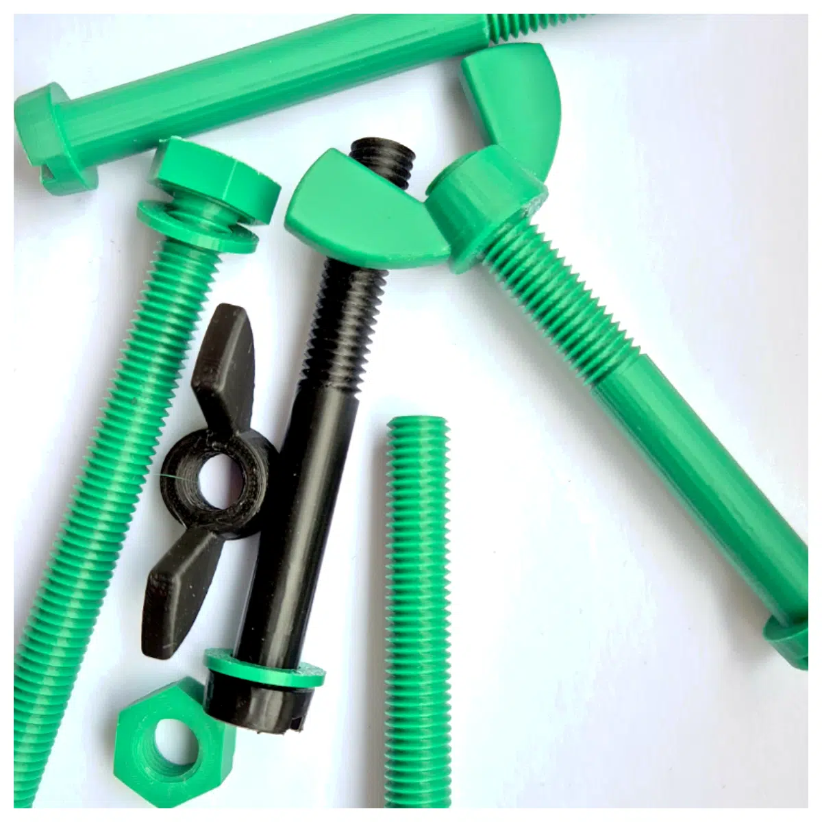 M10 Screws Fasteners Automotive Parts Nut Washer Mechanical Parts Fixing Screw Set