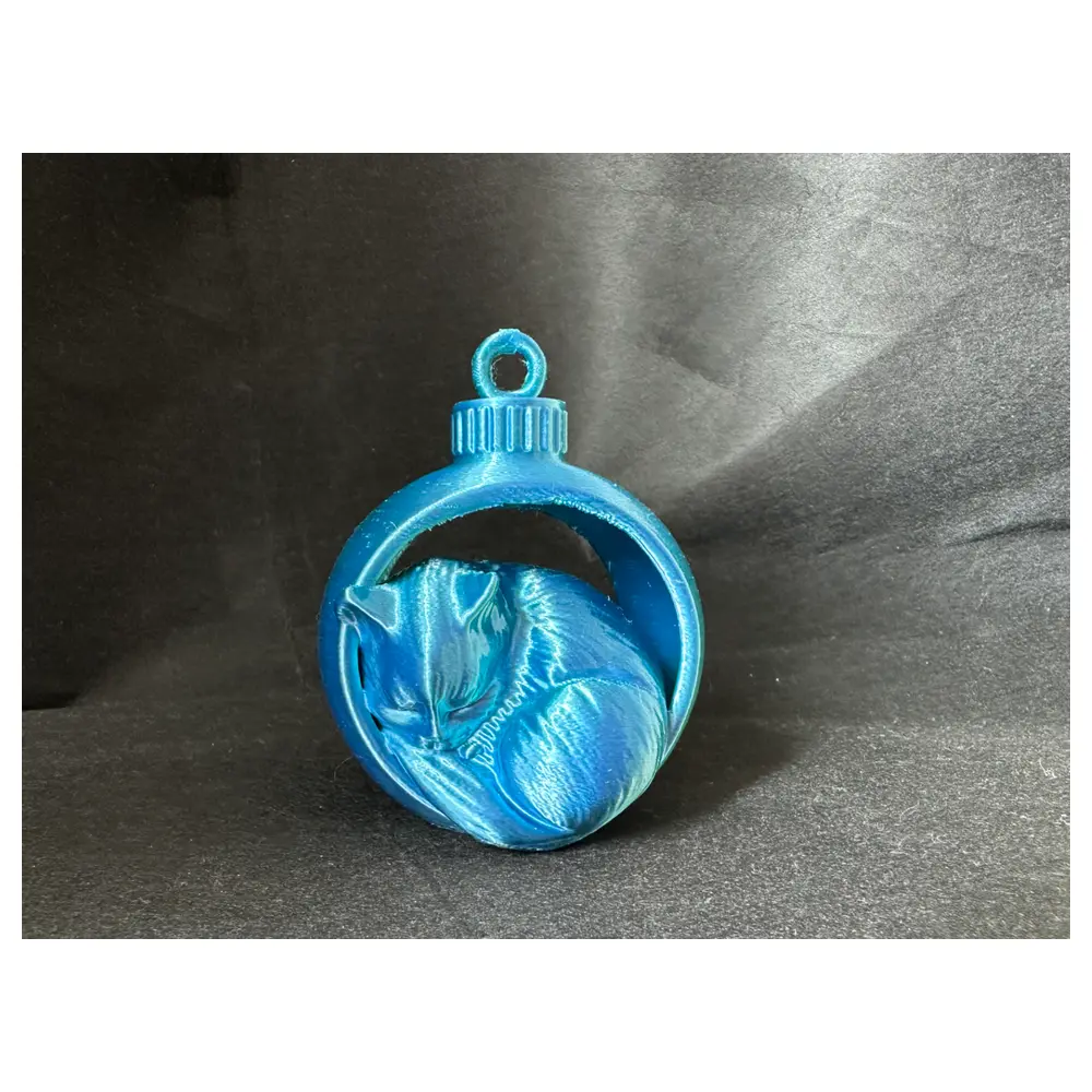 Christmas Ornament Cute Cat Theme Festive Ball Decorations Party Gift Party Decoration