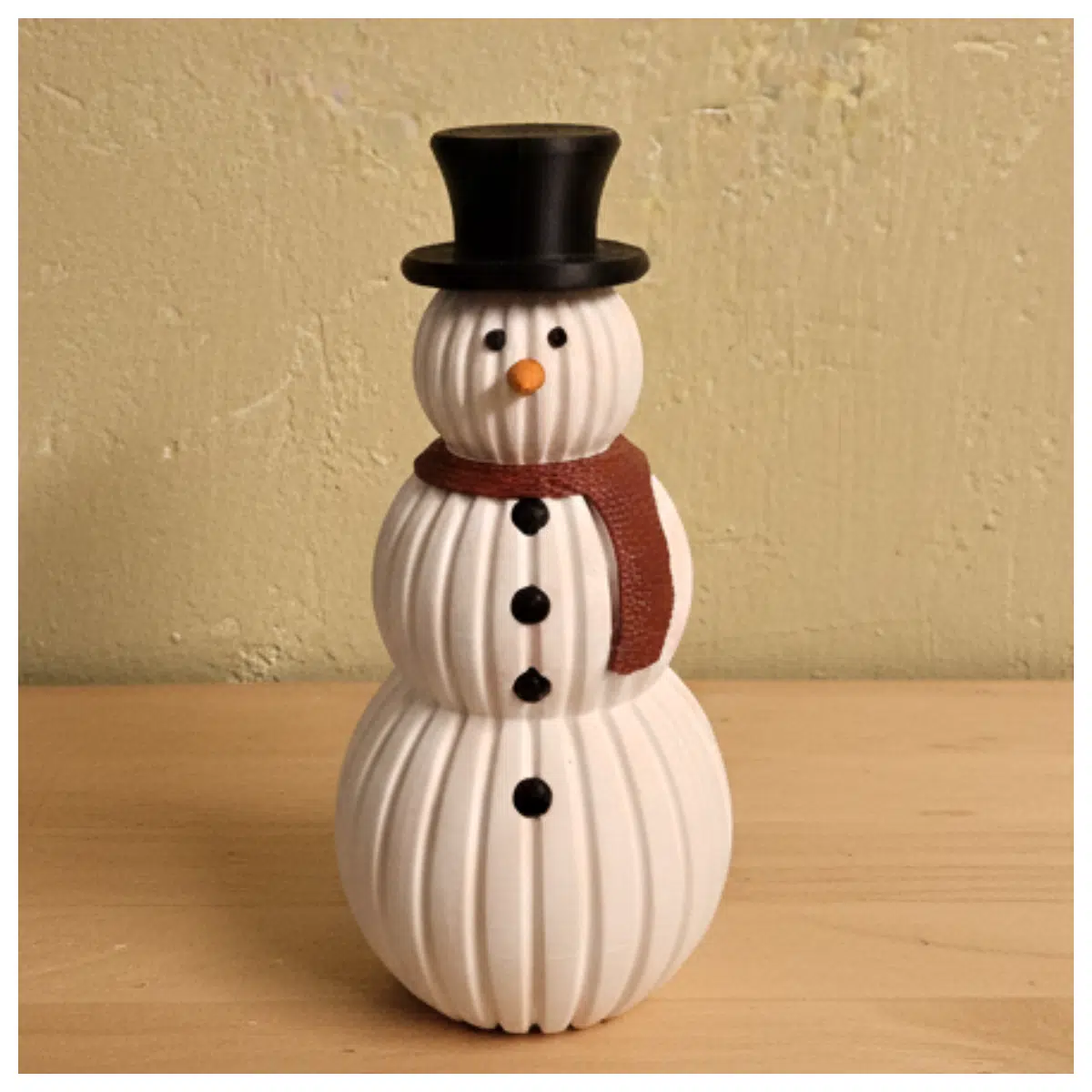 Snowman Tea Holder Christmas Decoration Festive Gift Tabletop Ornament Indoor Lighting Cozy