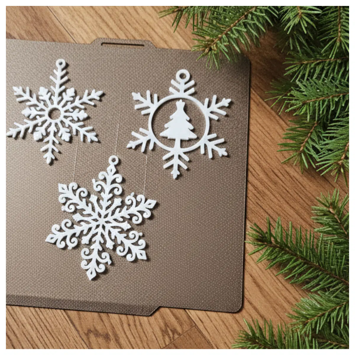 Snowflake Christmas Decorations Festive Ornament Christmas Tree Accessory Holiday Gift Snowflake Decoration